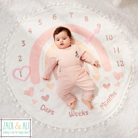 Baby Milestone Blanket (47"x 47")