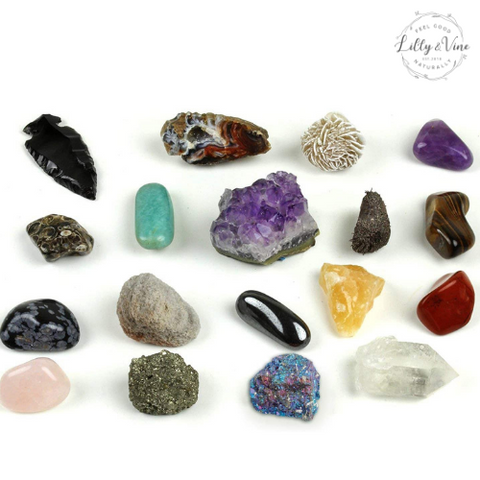 Lilly & Vine Mineral & Gem Stone Kit