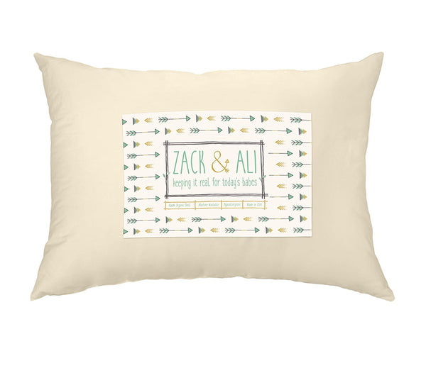 Organic Toddler Pillow (13" X 18")
