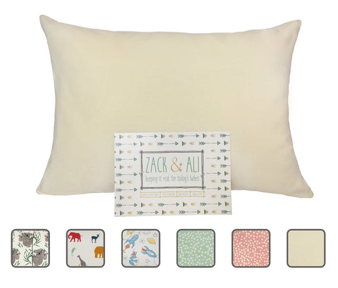 Organic Toddler Pillowcase (13" X 18") - Natural